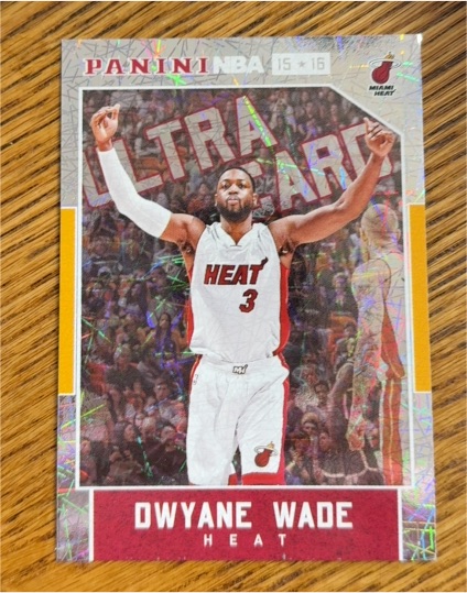 2015-16 Panini NBA International #5 Dwyane Wade Ultra — front
