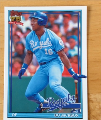 2026 Topps Series 1 #T91-29 Bo Jackson — front