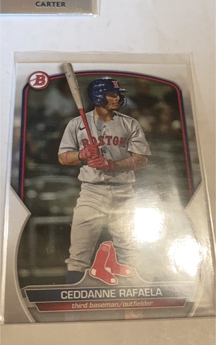 2023 Bowman #BP-29 Ceddanne Rafaela — front