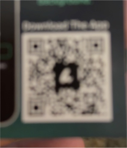 2025 Disney Lorcana Discard Error QR Code Card Whispers In the Well — front