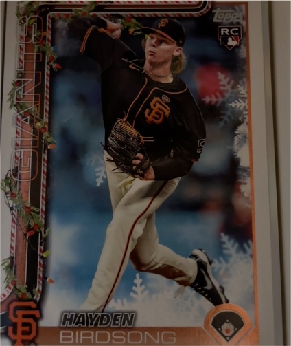 2025 Topps Holiday #H85 Hayden Birdsong — front