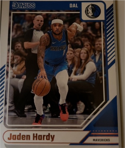 2024-25 Donruss #50 Jaden Hardy — front
