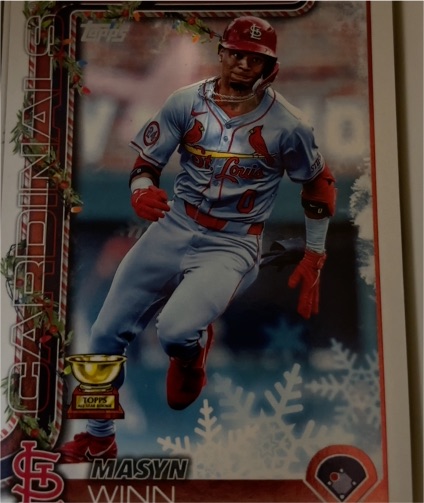 2025 Topps Holiday #H193 Masyn Winn — front