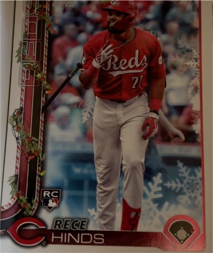 2025 Topps Holiday #H168 Rece Hinds — front