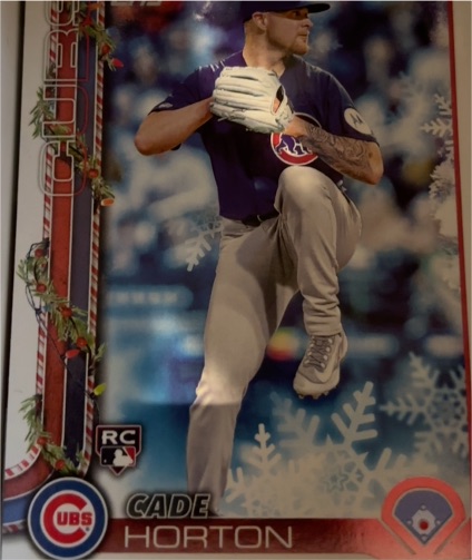 2025 Topps Holiday #H140 Cade Horton — front
