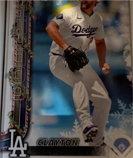 2025 Topps Holiday #H126 Clayton Kershaw — front