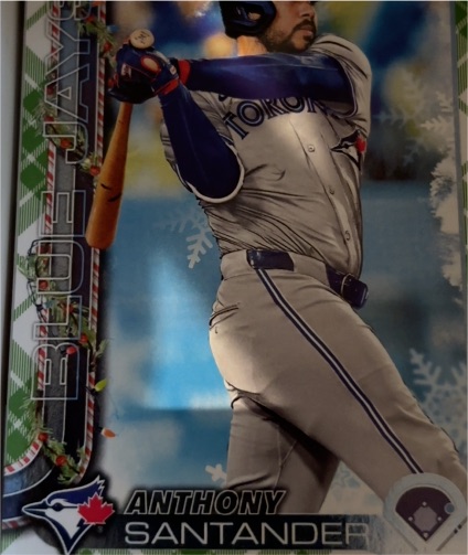 2025 Topps Holiday #H14 Anthony Santander — front