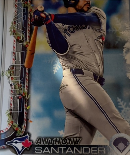 2025 Topps Holiday #H14 Anthony Santander — front