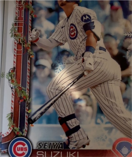 2025 Topps Holiday #H89 Seiya Suzuki — front