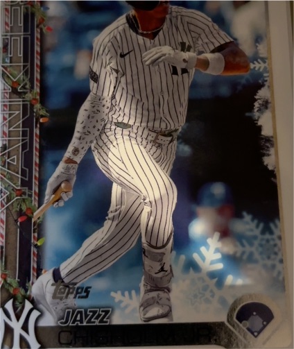 2025 Topps Holiday #H176 Jazz Chisholm Jr. — front