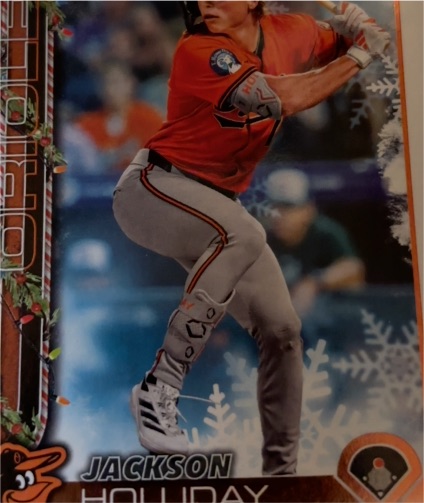 2025 Topps Holiday #H188 Jackson Holliday — front