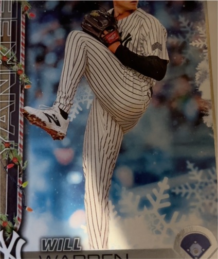 2025 Topps Holiday #H16 Will Warren — front