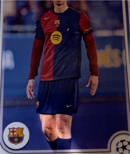 2025-26 Topps UEFA Club Competitions FC Barcelona Player — front