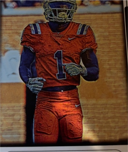 2025 Onit Boise State Broncos Football Card — front