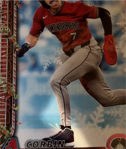 2025 Topps Holiday #H158 Corbin Carroll — front