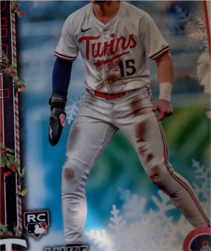 2025 Topps Holiday #H189 Luke Keaschall — front
