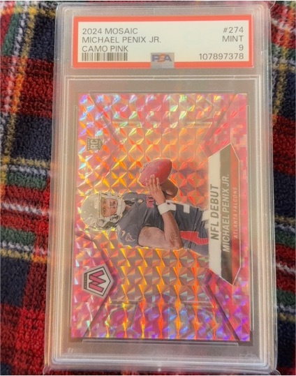 2024 Panini Mosaic #274 Michael Penix Jr. — front