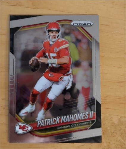 2025 Panini Prizm #26 Patrick Mahomes II — front