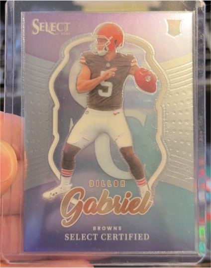 2025 Panini Select #11 Dillon Gabriel Select Certified Rookies — front