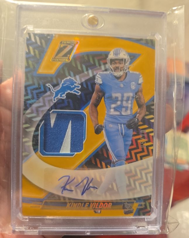 2024 Panini Zenith - Z-Jersey Autographs Kindle Vildor #ZJA-16 — front