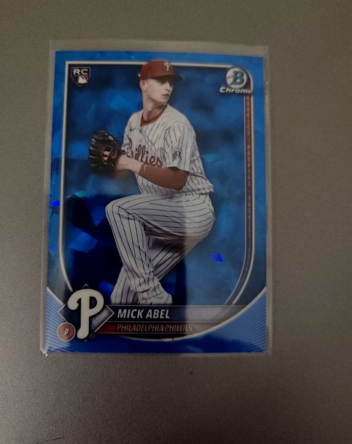 2025 Bowman Chrome Sapphire Edition #11 Mick Abel — front