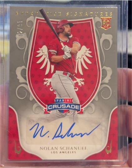 2025 Panini Crusade #BOA-NS Nolan Schanuel — front