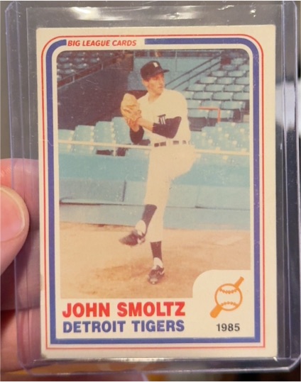 1986 ProCards #1985 John Smoltz — front