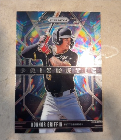 2025 Panini Prizm Prizmatic #21 Konnor Griffin — front