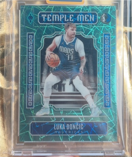 2023-24 Panini Phoenix #13 Luka Doncic Temple Men — front