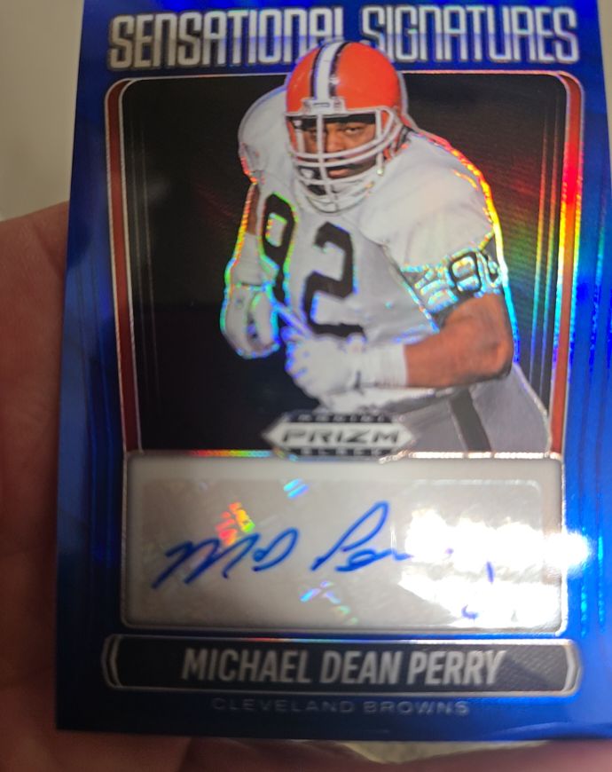 2024 Panini Prizm Sensational Signatures #SS-MDP Michael Dean Perry — front