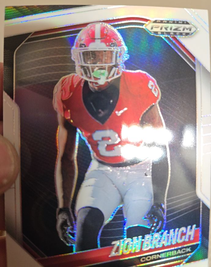 2025 Panini Prizm Black #178 Zion Branch — front