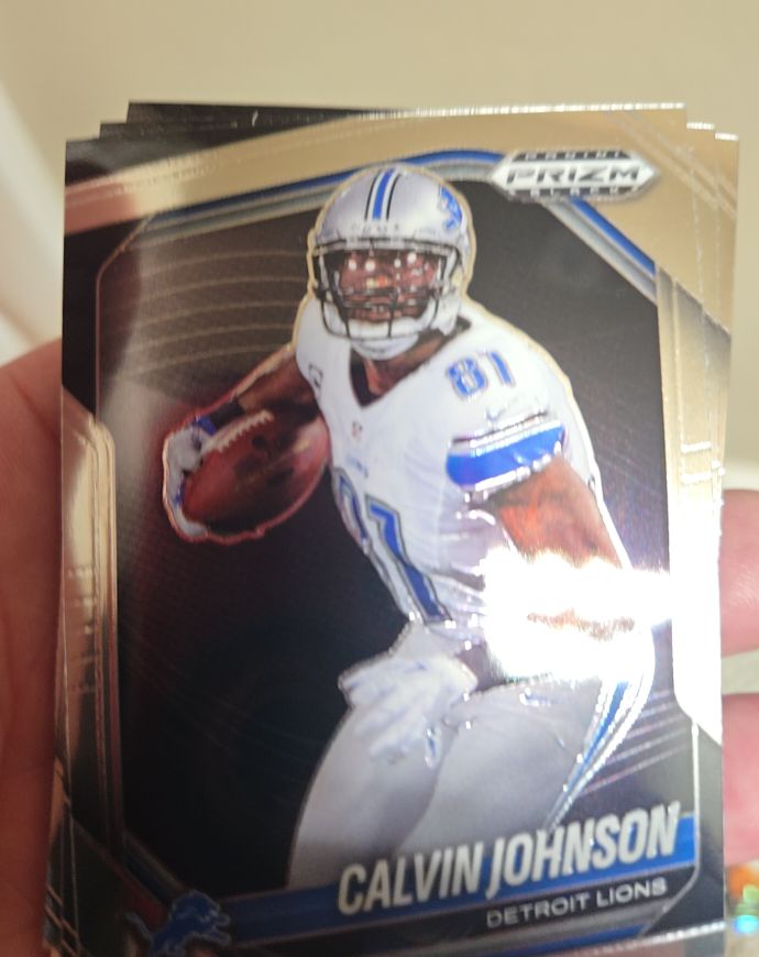 2025 Panini Prizm #111 Calvin Johnson — front