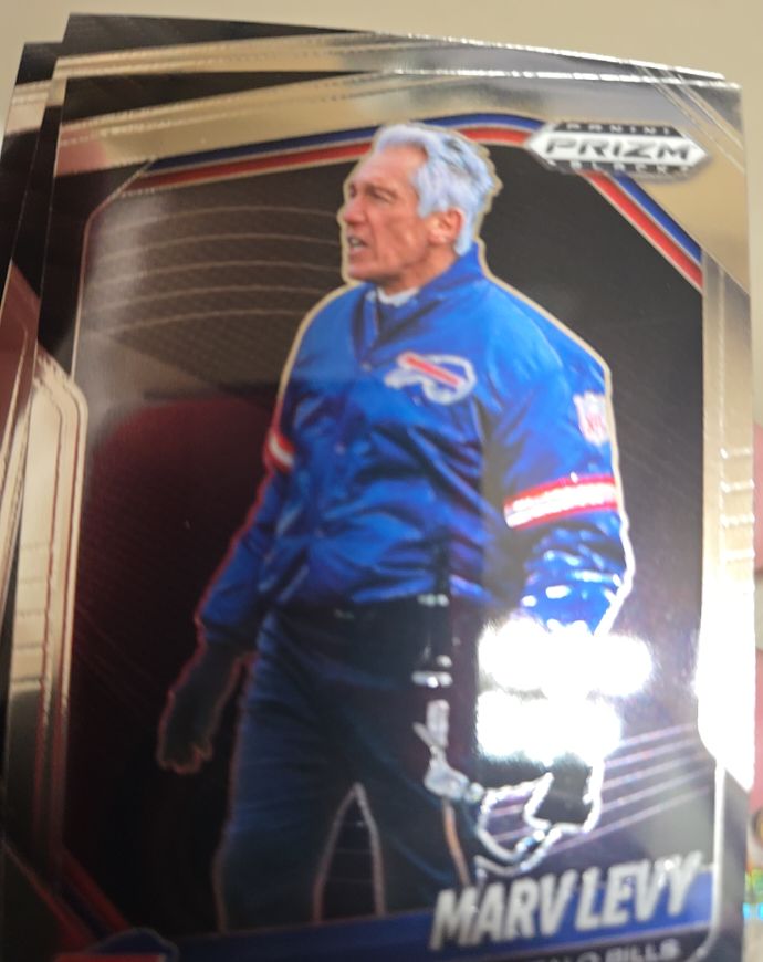 2024 Panini Prizm #34 Marv Levy Buffalo Bills — front