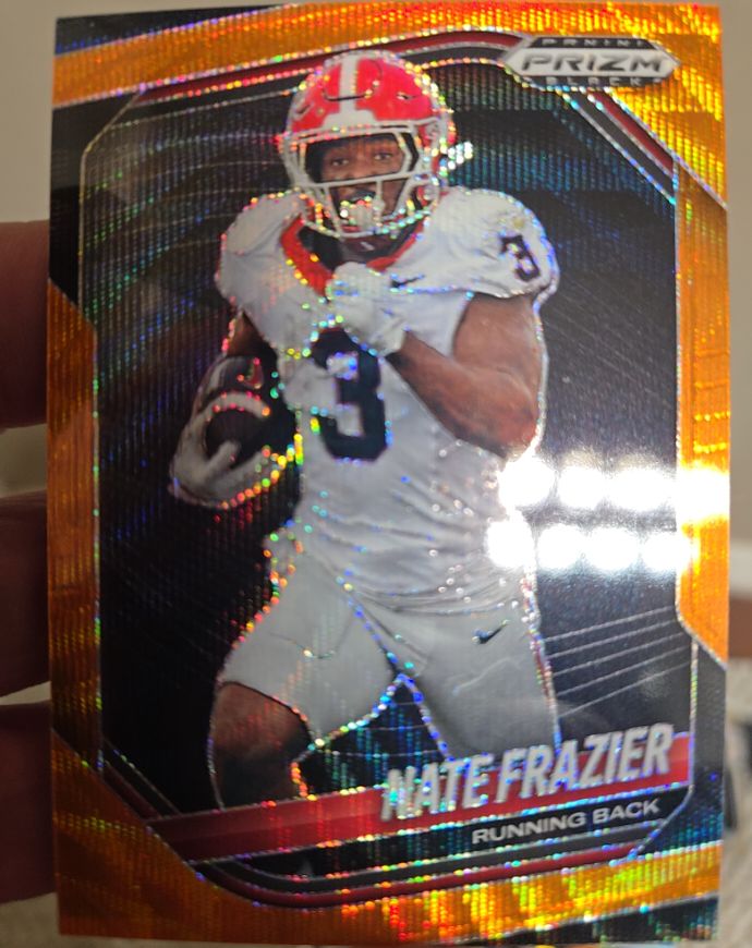 2025 Panini Prizm #156 Nate Frazier — front