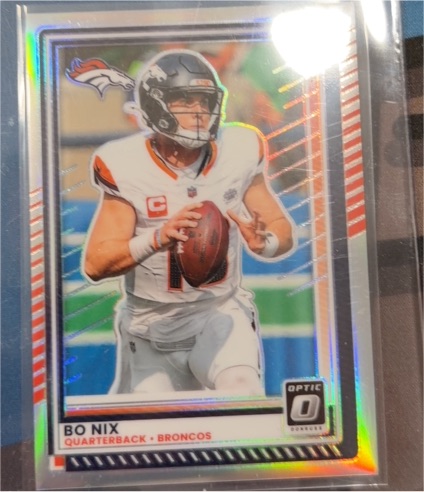 2025 Panini Donruss Optic #31 Bo Nix — front