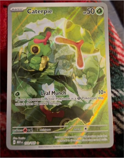 2023 Pokémon Scarlet & Violet 151 #172 Caterpie — front
