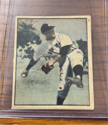 1952 Berk Ross #124E Bill Rigney — front
