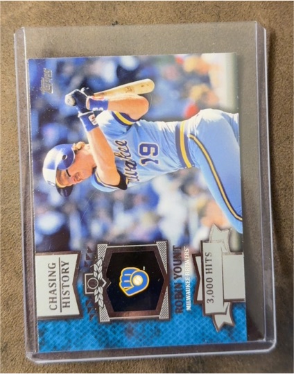2013 Topps Chasing History #CH-34 Robin Yount — front