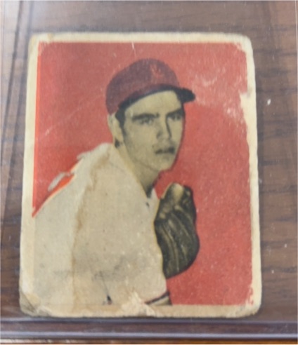 1949 Bowman #15 Ned Garver — front