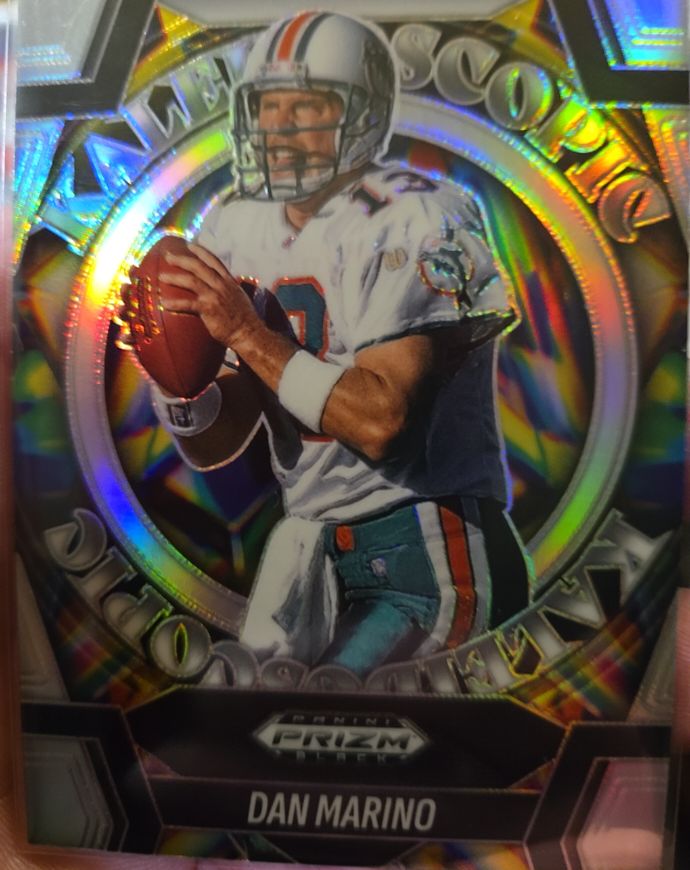2024 Panini Prizm Black Kaleidoscopic #1 Dan Marino — front