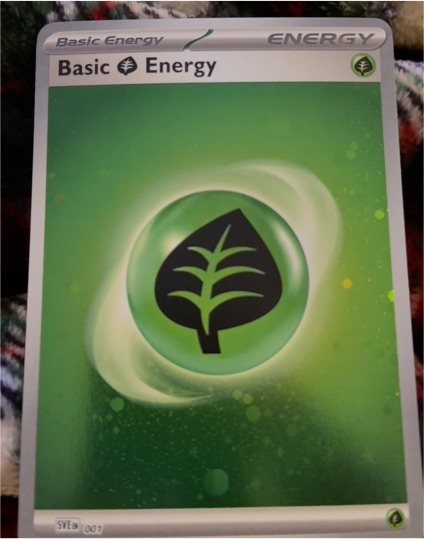 2023 Pokémon SVE 001 Basic Grass Energy — front