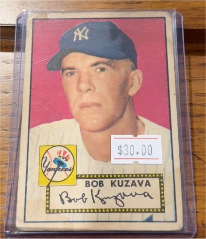 1952 Topps #85 Bob Kuzava — front