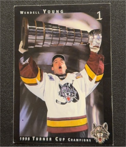 1991 Classic 4 Sport #1 Wendell Young — front
