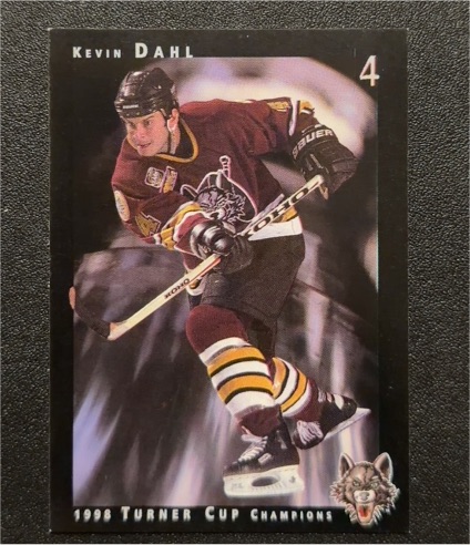 1992-93 Parkhurst #261 Kevin Dahl — front