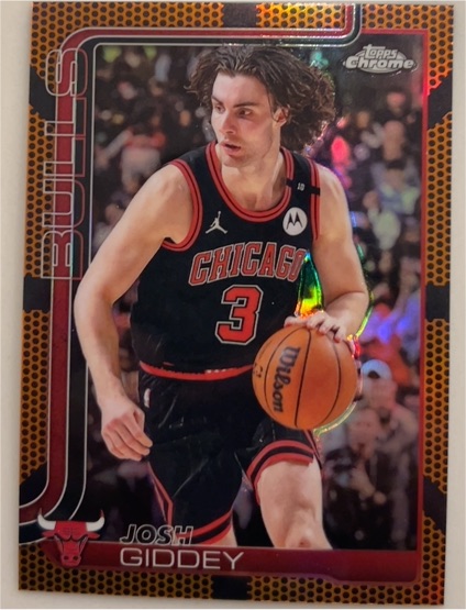 2025-26 Topps Chrome #48 Josh Giddey — front