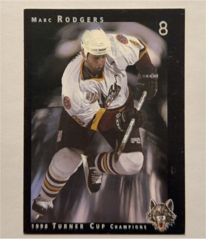 1994 Classic Las Vegas Thunder #8 Marc Rodgers — front