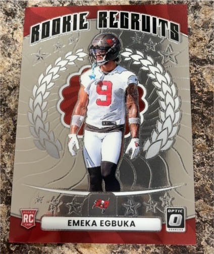 2025 Panini Donruss Optic #5 Emeka Egbuka Rookie Recruits — front