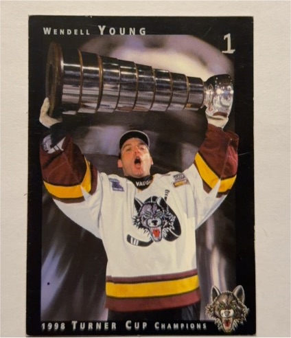 1998 Pro Set Wendell Young #1 — front