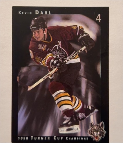 1998 Turner Cup Champions #4 Kevin Dahl — front