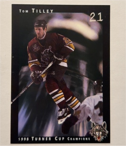 1998 Classic #21 Tom Tilley — front